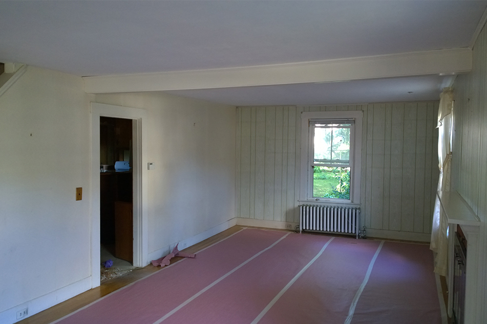 Cape renovation before